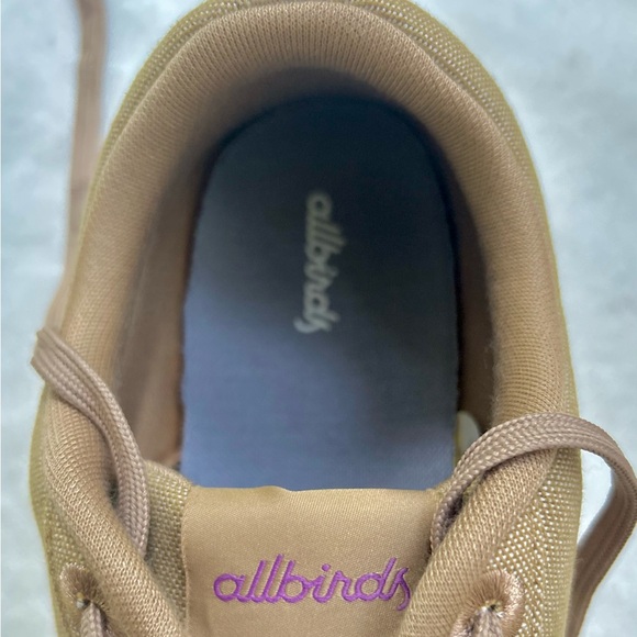 Allbirds Pacers Beige Blizzard Size 10 Sneakers Canvas Hazy New in Box - Picture 12 of 15